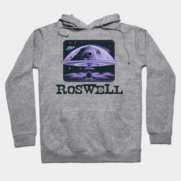 Roswell ufo 1947 Hoodie by GWS45